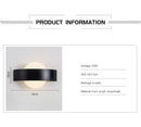 GobekUsa 4W LED Wall Light Iron & Acrylic Indoor Lamp Fixture for Kitchen and Dining