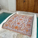GobekUsa Bohemian Floral Leisure Blanket