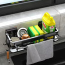GobekUsa Aluminum Corner Shelf: Wall Mount Storage Rack for Bathroom & Kitchen Essentials
