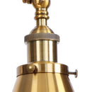 GobekUsa LED Long Arm Wall Lamp with Pull Chain Switch for Home Hotel Bathroom