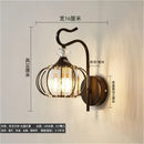 GobekUsa Crystal LED Wall Lamp for Home Decor - Modern Sconce Light Fixture for Living Room & Bedroom