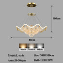GobekUsa Bubble Pendant Chandelier: Modern Dimmable LED Lighting for Home Decor