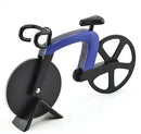 GobekUsa Bike Wheel Pizza Cutter Stainless Steel Slicer Chopper Kitchen Tool