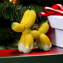 GobekUsa Banana Balloon Dog Sculpture - Modern Pop Art Resin Statue for Home Decor