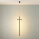 GobekUsa LED Line Chandelier: Nordic Creative Lighting for Living Room & Bedroom