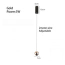 GobekUsa LED Ball Pendant Light: Minimalist Bedroom Chandelier & Table Lamp