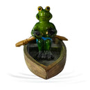 GobekUsa Garden Water Floating Animal Statue Crafts for Outdoor Decor and Pond Decoration