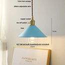 GobekUsa Iron Lampshade LED Pendant Lights, Adjustable Modern Hang Lamp