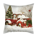 GobekUsa Christmas Cushion Cover Set - Festive Xmas Decor for Living Room Sofa