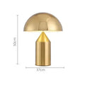 GobekUsa Iron Table Lamp: Nordic Design LED Desk Light for Bedroom Décor