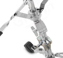 Heavy-Duty Snare Drum Stand by Griffin | Premium Double Braced Percussion Hardware Kit |Weight Mount for Snares, Tom Drums & Practice Pad | Adjustable Height & Tilting Gear Clamp Style Basket Holder