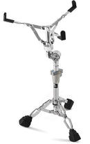 Heavy-Duty Snare Drum Stand by Griffin | Premium Double Braced Percussion Hardware Kit |Weight Mount for Snares, Tom Drums & Practice Pad | Adjustable Height & Tilting Gear Clamp Style Basket Holder