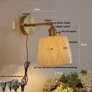 GobekUsa Ceramic Copper Wall Light Fixture with Pull Chain Switch, E27 LED, Modern Nordic Design