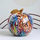 GobekUsa Apple Sculpture Resin Ornament Modern Pop Art Interior Decor Statue