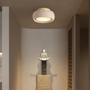 GobekUsa LED Yellow Travertine Flush Mount Ceiling Light Fixtures