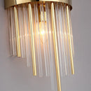 GobekUsa Crystal LED Wall Lamp for Dining Living Room Restroom Stair Bedside Luxury Sconce