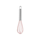 GobekUsa 8-Inch Stainless Steel Silicone Whisk Mixer for Baking & Cooking