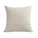 GobekUsa Boho White Lace Floral Sofa Cushion Cover Wedding Decor Throw Pillows