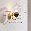 GobekUsa Japanese Style LED Wall Lights 4W for Home Bathroom Bedroom Mirror Lighting