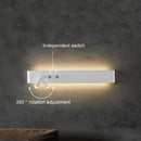 GobekUsa 8W/20W Long Led Wall Light Switch, Aluminum Fixture for Living Room Bedroom.