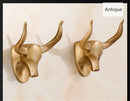 GobekUsa Antique Aluminum Robe Hook for Bathroom Accessories and Clothes