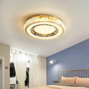 GobekUsa Gold Crystal Ceiling Chandelier LED Fixture for Luxury Home Decor