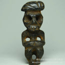 GobekUsa Black Iron Meteorite Sun God Statue - Hongshan Culture Archaize Sculpture