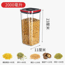 GobekUsa Kitchen Storage Container Jars with Lid for Cereals Spices Organization