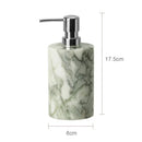 GobekUsa Emerald Marble Bathroom Set Luxury Accessories Vanity Tray & Reed Diffuser