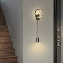 GobekUsa Gold LED Wall Light 24W Modern Nordic Wall Lamp for Home Decor