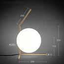 GobekUsa Glass Ball Pendant Light Fixture Iron Luminaire Chandelier
