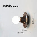 GobekUsa LED Macaron Wall Lamp: Retro Colorful Bedroom Light, E27 Living Room Lighting