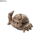 GobekUsa Crab Ceramic Ashtray & Phone Holder: Stylish Desk Decor & Smoking Accessories Gift