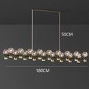 GobekUsa Crystal Chandelier Luxury Pendant Light for Living and Dining Room