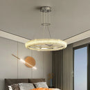 GobekUsa Crystal Chandelier Chrome Light LED Ceiling Lights for Modern Luxury Décor