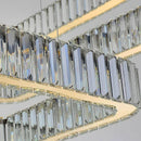 GobekUsa Crystal Chandelier: Luxury Living Room & Bedroom Pendant Light