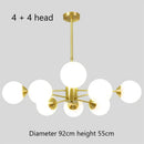 GobekUsa Glass Ball Pendant Lights: Modern LED Hanging Lamp for Home, Restaurant, Bar, and Cafe