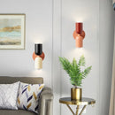 GobekUsa Cream Double Head LED Wall Lamps for Living Room Bedroom Indoor Decoration