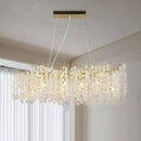 GobekUsa Gold Money Tree Branch Crystal Chandelier for Living Room and Bedroom