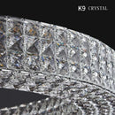 GobekUsa Crystal LED Ceiling Chandelier: Modern Luxury for Living Room Bedroom Home Decor