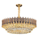 GobekUsa Crystal Chandelier: Elegant Post-Modern Living Room & Bedroom Lighting