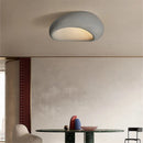GobekUsa Khmara E27 Ceiling Light: Nordic Wabi Sabi Art for Home Living Room Décor
