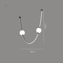 GobekUsa Colorized LED Dimmable Ceiling Chandelier - 2025 Trend Hanging Lamps