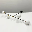 GobekUsa Glass Ball Pendant Chandelier for Modern Home Decor and Lighting