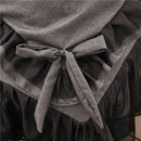 GobekUsa Korean Bed Skirt Set with Ruffled Edges - Solid, Skin-Friendly Bedding Kit