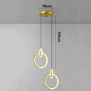 Modern Alloy LED Bedside Pendant Light