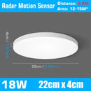 GobekUsa LED Ceiling Lamp with Radar Motion Sensor | Smart Home Lighting 24W 36W 30cm
