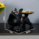 GobekUsa Bulldog Remote Control Storage: Office & Living Room Decor Ornament