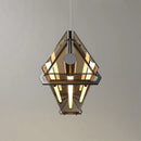 GobekUsa Amber LED Pendant Lamp Tempered Glass Dining Table Minimalist Modern Design
