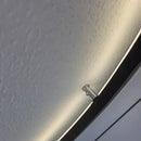 GobekUsa Designer Ring LED Wall Light: Minimalist Nordic Decor Lamp for Living Room Atmosphere.